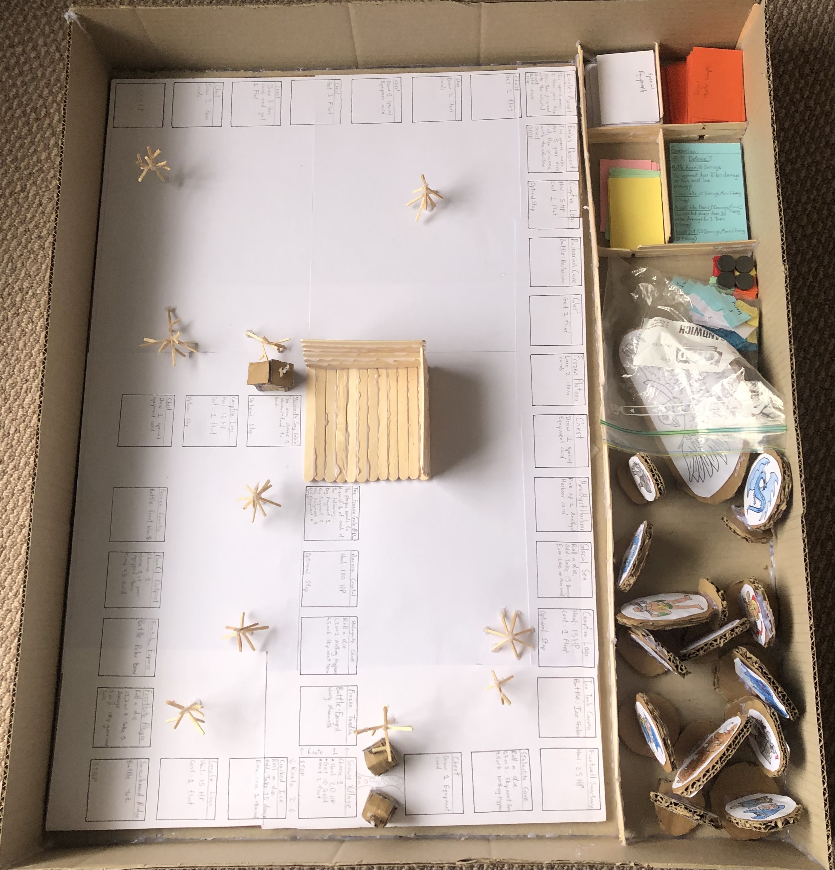 The Ice Dragon game box